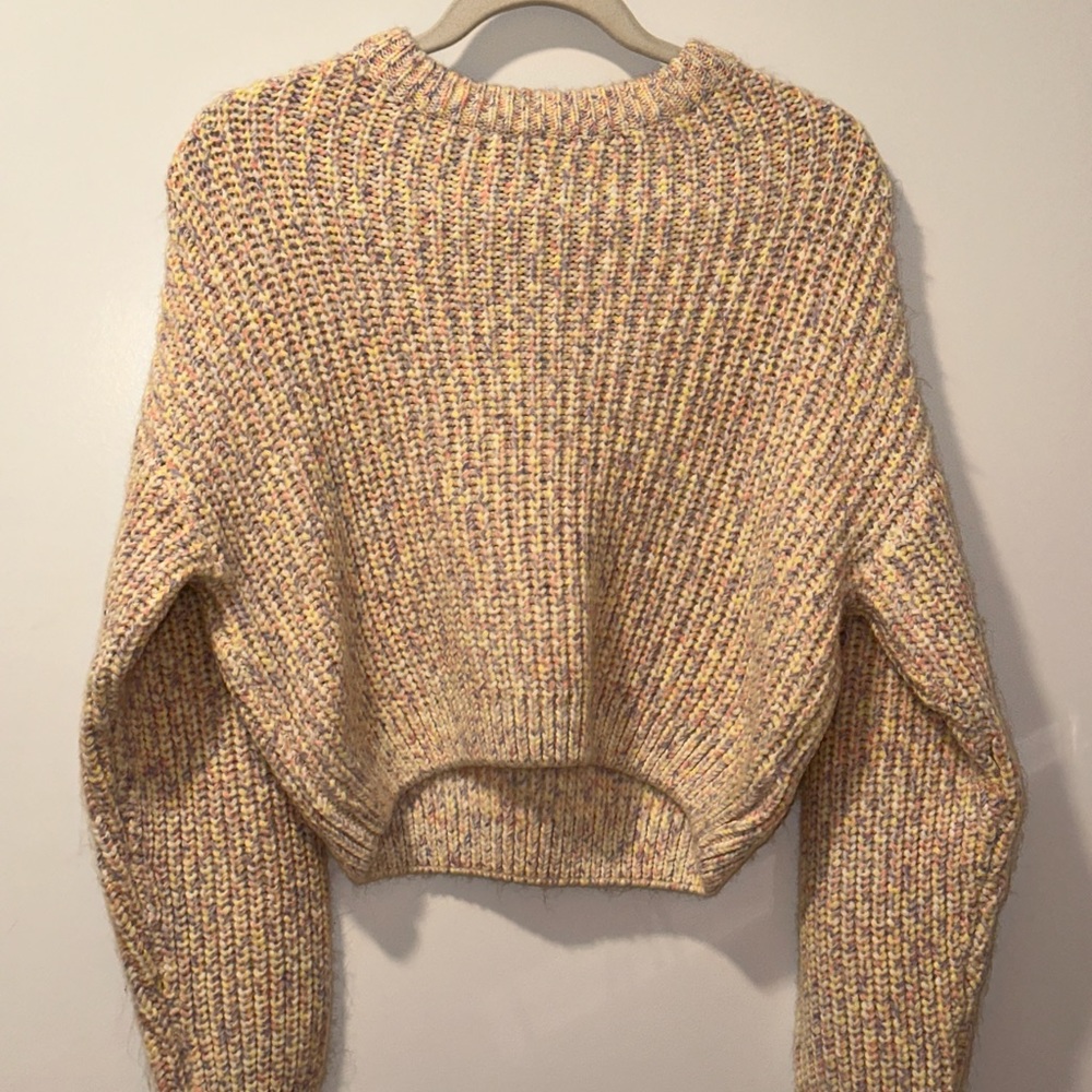 Multi color pastel sweater
